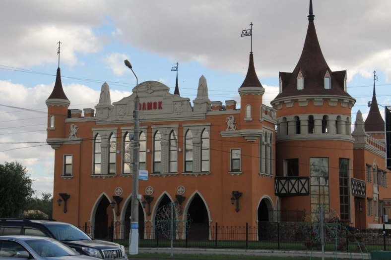 Реконструкция ресторана Замок гор. Актюбинск. Казахстан